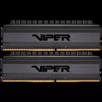 Модуль памяти DIMM 64Gb 2х32Gb DDR4 PC28800 3600MHz Patriot Viper 4 Blackout (PVB464G360C8K)