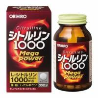 Orihiro Citrulline Mega Power 1000 (240 таблеток на 30 дней)