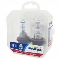 Лампы галогенные «Narva» H11 Range Power +150% (12V-55W) #16844