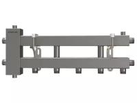 Коллектор с гидрострелкой Gidruss BM-60-3D, 3 контура - 2 вверх или вниз и 1 в сторону