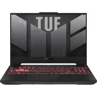 Ноутбук ASUS TUF Gaming A15 FA507NV-LP023, 15.6" (1920x1080) IPS 144Гц/AMD Ryzen 7 7735HS/16ГБ LPDDR5/512ГБ SSD/GeForce RTX 4060 8ГБ/Без ОС, серый [90NR0E85-M00530]