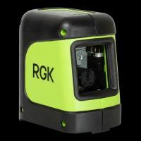 Лазерный уровень RGK ML-11G + штатив RGK F130, уровень RGK U2100, кронштейн RGK K-5 и K-3