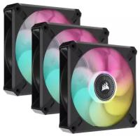 Вентиляторы для корпуса CORSAIR iCUE ML120 RGB ELITE Black 120mm 3pcs + controller CO-9050113-WW