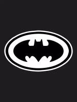 Наклейка на авто / Бэтмен лого 20x12 см