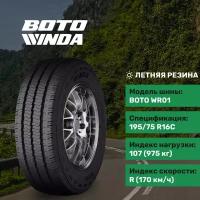 Шины WINDA WR01 195/75/16 C 8PR 107/105R