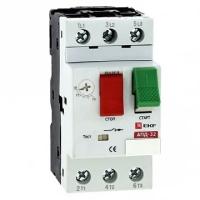 Силовой автомат для защиты электродвигателя АПД-32 6.3А 3P. apd2-4.0-6.3 EKF (10шт.)