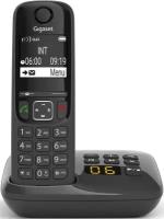 Р/Телефон Dect Gigaset AS690 RUS SYS черный АОН