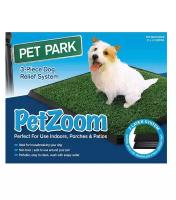 Туалет-лоток для собак Pet Park Pet Zoom с искусственной травой 60х51 см