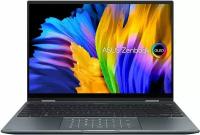 Ноутбук ASUS Zenbook 14 Flip OLED UP5401EA-KN034T, 90NB0V41-M00670, серый