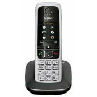 Радиотелефон Dect Gigaset C430 черный/серебристый