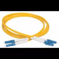 Патч-корд оптический коммутационный соединительный для одномодового кабеля Duplex длина 5м, IEK FPC09-LCU-LCU-C2L-5M (1 шт.)