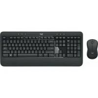 920-008686 Logitech Клавиатура + мышь MK540 Advanced, USB, беспроводной, черный заводская гравировка RU/LAT