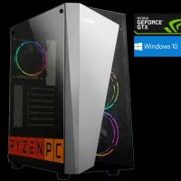 RyzenPC Компьютер RyzenPC 83308468 (Ryzen 7 3700X, 16 Гб, SSD: 960 Гб, GTX 1660 Ti, 650 Вт, Win 10 Home)