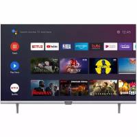 Телевизор 32" Skyworth 32STE6600 (HD 1366x768, Smart TV) серебристо-чёрный