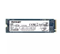 SSD накопитель Patriot M.2 256Gb P300 (PCI-E 3.0 x4, up to 1700/1100MBs, 290000 IOPs, 3D QLC, SMI2263XT, TBW 80Tb, 22х80mm)