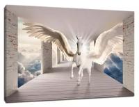Картина Уютная стена "3D Пегас" 100х60 см