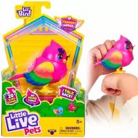 Moose Little Live Pets Интерактивная птичка Певунья Хиппи 26308