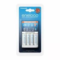 Зарядное устройство Panasonic Eneloop Smart & Quick K-KJ55MCC40E + 4шт АА 1900 mAh