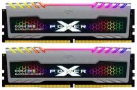 Оперативная память для компьютера 16Gb (2x8Gb) PC4-28800 3600MHz DDR4 DIMM CL18 Silicon Power XPOWER Turbine RGB (SP016GXLZU360BDB)