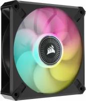 Вентилятор для корпуса Corsair ML140 RGB ELITE CO-9050114-WW 140 мм, 400-1600 об/мин, 15-82.9 CFM, 10-31.8 дБ, 4-pin PWM, разноцветная подсветка