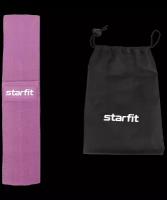 Мини-эспандер Starfit Es-204, высокая нагрузка, текстиль, фиолетовый пастель