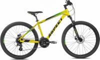 Велосипед Aspect Nickel 26" (2023) (Вел-д Aspect23" Nickel 26 (16", Зелено-желтый), 4650231370227)
