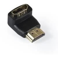 Exegate Переходник HDMI(M)<->HDMI(F) ExeGate EX-HDMI90-FML, угловой, позолоченные контакты (oem)