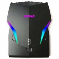 Компьютер Zotac ZBOX-VR7N72-BE-W2C/W3C (Intel Core i7 8700T, 2.4 GHz - 4.0 GHz, 16384 Mb, 240 Gb SSD, DVD нет, nVidia GeForce GTX 1070 8192 Mb, Windows 10 Professional, черный, 2 аккумулятора, сетевой адаптер 230W с кабелем питания, подставка-адаптер для зарядки, платформа для переноски, ZBOX-VR7N72-BE-W2C/W3C)