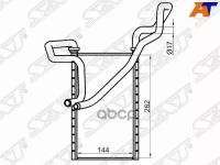 Радиатор Отопителя Салона Honda Accord 08- Sat арт. ST-HD29-395-0