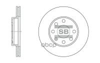 Sd3004_диск Тормозной Передний! Daewoo Lanos/Nexia 1.3/1.5I 95-04 Sangsin brake арт. SD3004