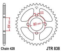 Звезда ведомая JTR838 36