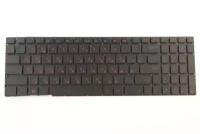 Клавиатура для ноутбука Asus N551, GL552 без рамки, с подсветкой, черная