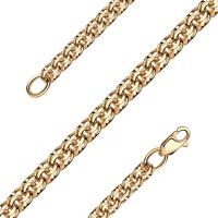 Золотой браслет плетение Бисмарк Красносельский ювелир АБ-060-Б, Золото 585°, размер 18