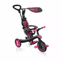 Велосипед-беговел Globber Trike Explorer (4 IN 1) (Розовый (632-110))