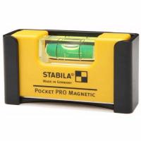 Уровень Stabila Pro Magnetic (1гориз., точн. 1мм/м) с чехлом на поял на блистере