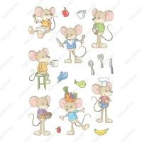 HERMA 6389 наклейки MAGIC мышки-малышки