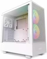 Корпус NZXT H5 Flow RGB Window Mini-ITX, Micro-ATX, ATX White (CC-H51FW-R1)