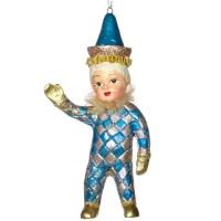 Goodwill Елочная игрушка Королевский Циркач Жан Лука - Венецианский Маскарад 10 см, подвеска B 93417