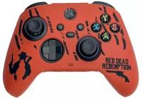 Защитный силиконовый чехол Silicone Case для геймпада Microsoft Xbox Wireless Controller Red Dead Redemption (Red) Красный (Xbox One)
