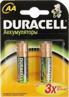 Аккумулятор Duracell АA HR6 1700 mAh NiMH BL2 (2шт)