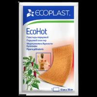 Ecoplast Пластырь медицинский перцовый EcoHot 10x18 1 шт