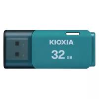 Флешка USB Toshiba Kioxia TransMemory U202 32ГБ, USB2.0, голубой [lu202l032gg4]
