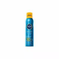 Спрей сухой солнцезащитный Защита и легкость SPF30 Sun Nivea/Нивея фл. 200мл (80476)