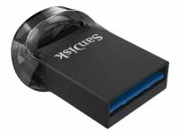 Флешка SanDisk Ultra Fit USB 3.1 CZ430 64 ГБ, 1 шт., черный