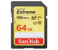 SanDisk 64Gb SDXC Extreme UHS-I