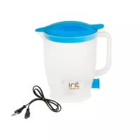 Электрические чайники IRIT Чайник электрический Irit IR-1121, пластик, 1 л, 550 Вт, синий