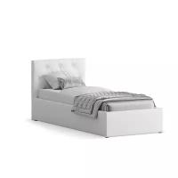 Односпальная кровать Барселона белая, 200х80 см