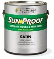 Краска Pittsburgh Paints Sun Proof Exterior "Satin" фасадная (76-110,Qts 0,946 л.)