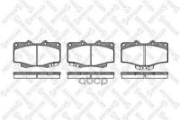 437 001B-Sx_колодки Дисковые П.! Toyota Land Cruiser 4.0-4.2Td 90> /4Runner 2.4-3.0Td 87-96 Stellox арт. 437001BSX