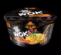 Упаковка 24 штуки Лапша Big Bon WOK Ми Горенг в соусе по-индонезийски чашка 85г